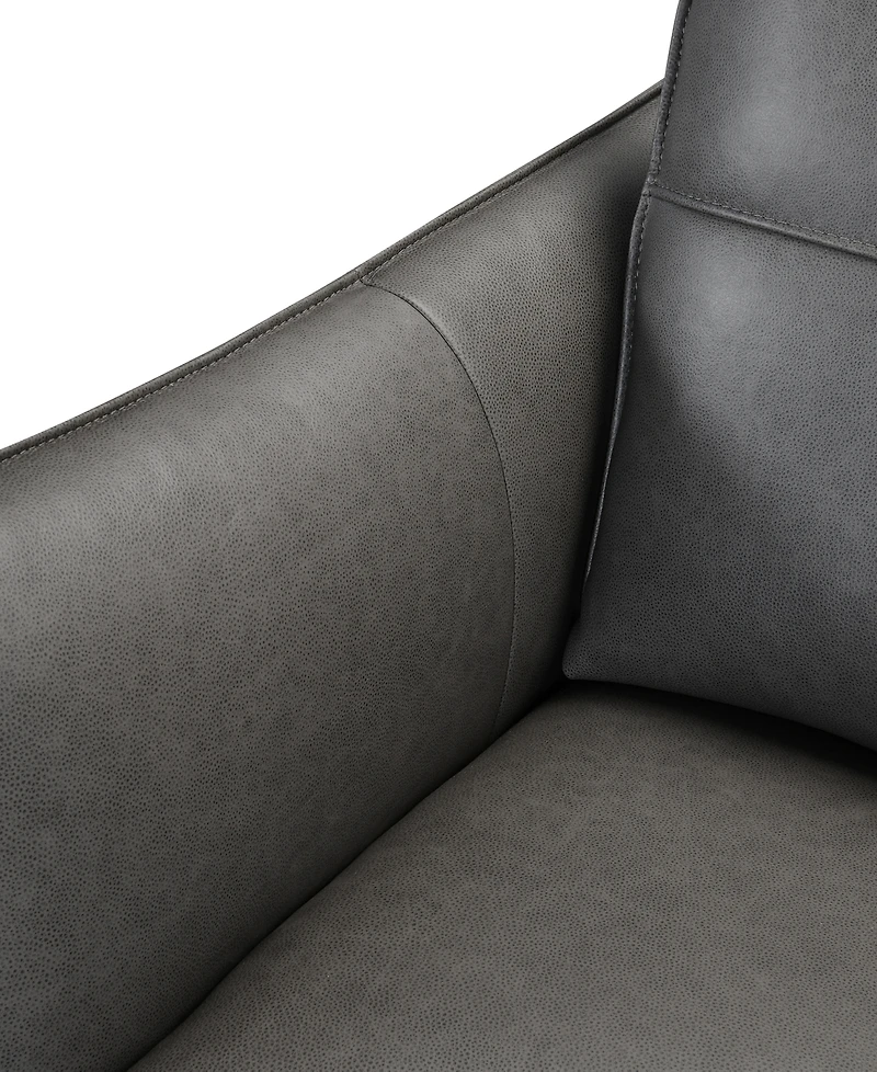 Kettner 88" Leather Sofa, Created for Macy's