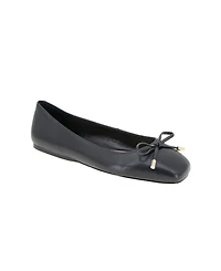 BCBGeneration Women's Hartly Square Toe Bow Ballet Flats