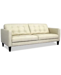 Pezley Leather Sofa, Created for Macy's
