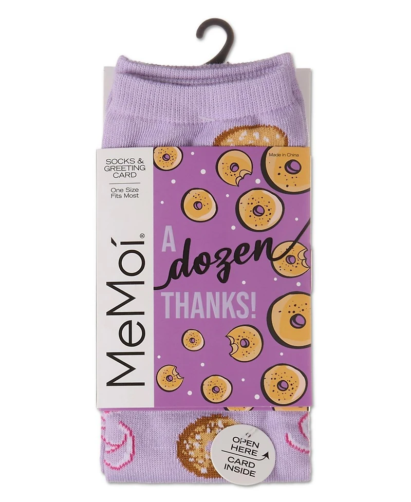 Thanks A Lox Greeting Card Crew Socks