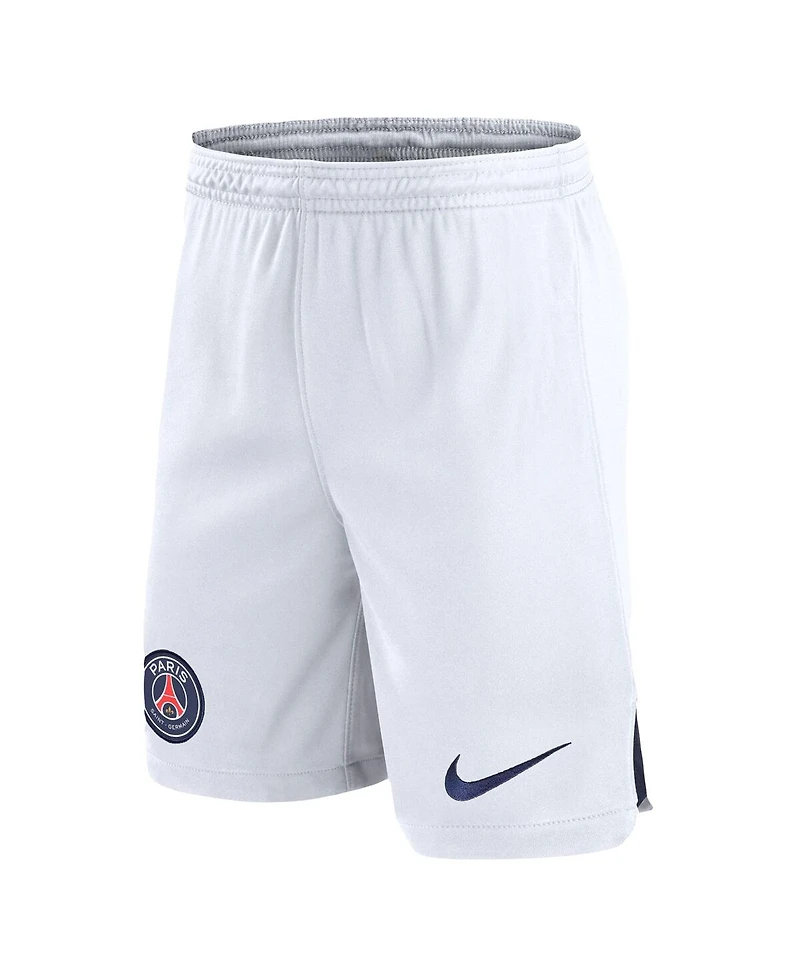 Nike Men's White Paris Saint-Germain 2023/24 Away Stadium Performance Shorts