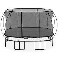 Springfree Trampoline Kids Outdoor Jumbo Square 13 Ft Trampoline with Enclosure
