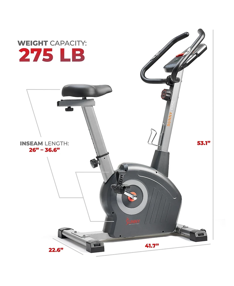 Sunny Health & Fitness Elite Interactive Series Exercise Bike