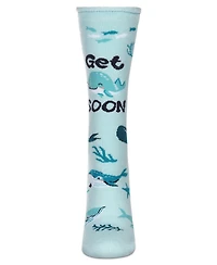 Get Whale Soon Greeting Card Crew Socks