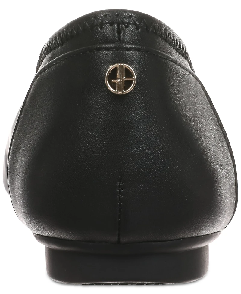 Giani Bernini Women's Taylee Memory Foam Cap Toe Ballet Flats, Created for Macy's
