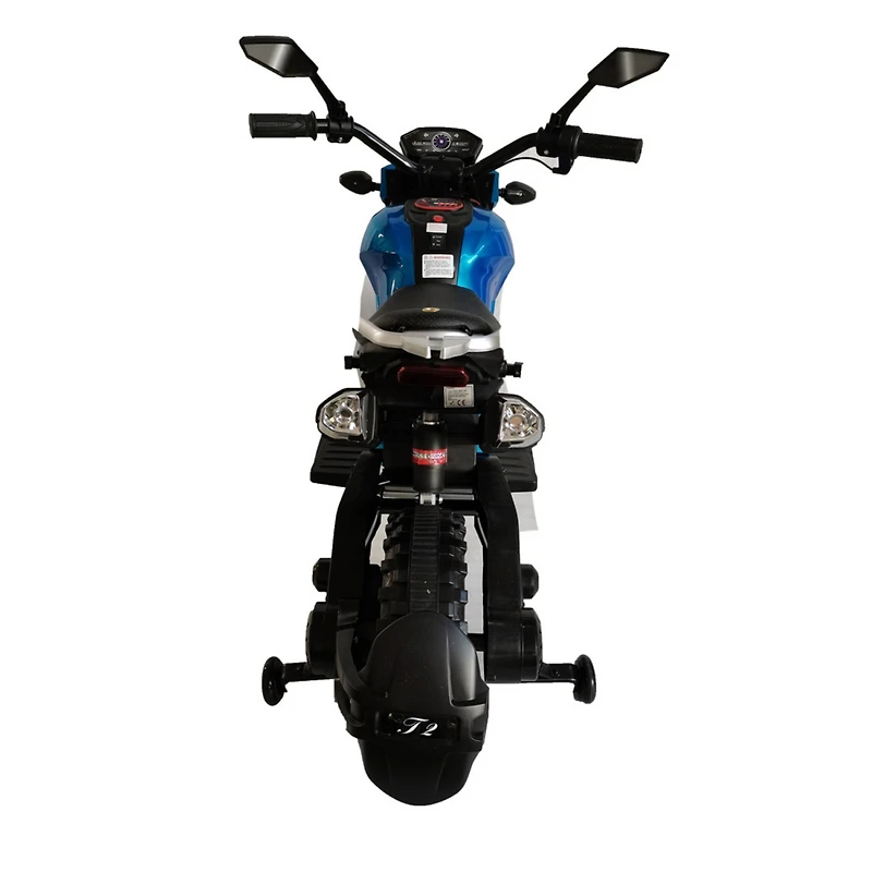 Streamdale 12V Electric Dirt Bike with Training Wheels & Pu Seat