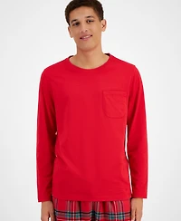 Holiday Lane Men's Brinkley Plaid Mix It Matching Family Pajamas Set, Created for Macy's