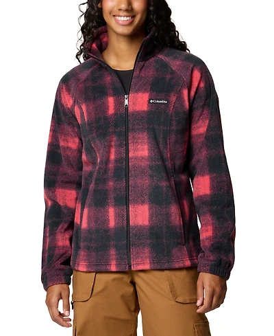 Columbia Women's Benton Springs Printed Fleece Jacket