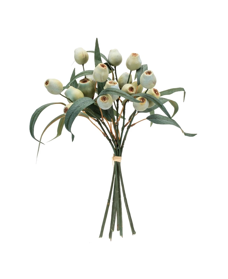 Slickblue Set of 2 Pod Bundles - 14” Styrofoam & Polyester Decorative Accents for Home