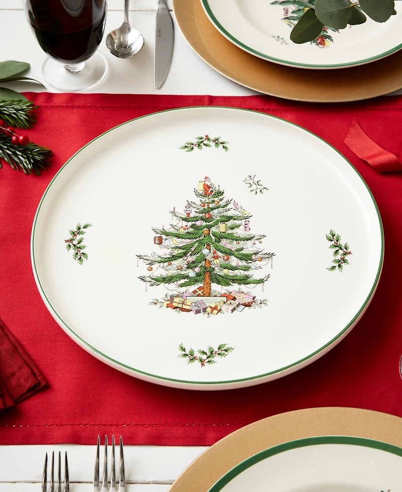Spode Christmas Tree Lazy Susan