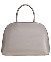 Donna Karan New York Malverne Double Top Handle Leather Satchel