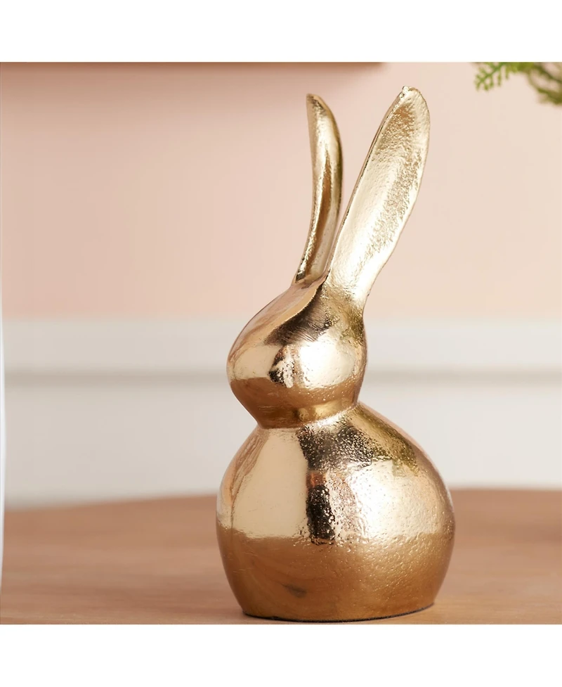 Slickblue Aluminum Rabbit Set of 2 Elegant Home Decor Accents
