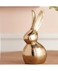 Slickblue Aluminum Rabbit Set of 2 Elegant Home Decor Accents