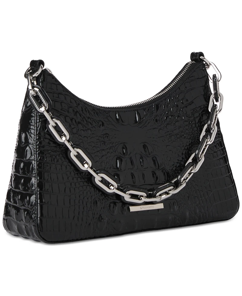 Brahmin Mod Esme Black Melbourne Medium Leather Shoulder