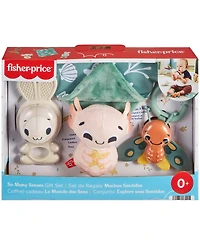 Fisher Price So Many Senses Baby Sensory Toys with Fine Motor Activities Gift Set of 4