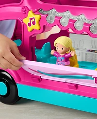 Fisher-Price Little People Barbie Little Dreamcamper Rv Playset with Music, Lights and 2 Figures
