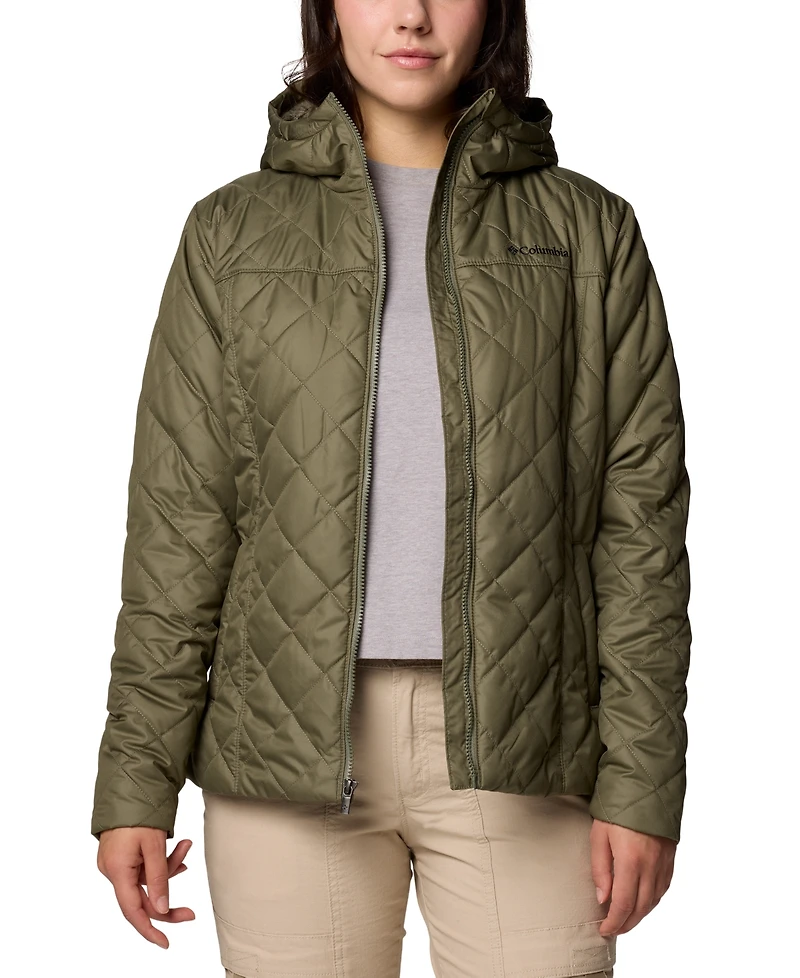 Columbia Women's Copper Crest Ii Quilted Hooded Jacket