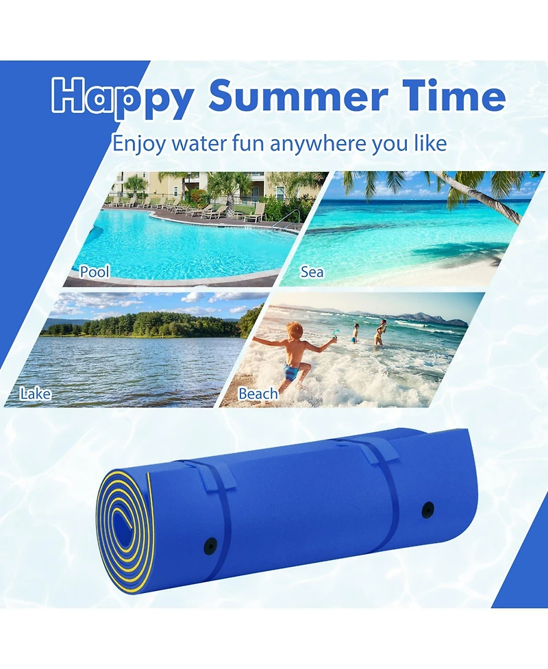 3 Layer Water Pad Foam Mat
