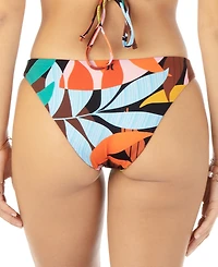Hurley Juniors' Jungle Beach Reversible Bikini Bottoms