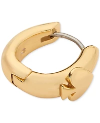Kate Spade New York Oval Huggie Hoop Earrings
