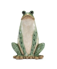 Slickblue Set of 2 Frog Decorations – Delightful Accents for Garden and Home