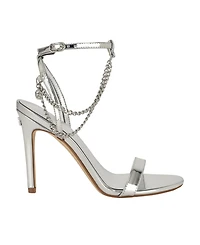 Guess Women's Miamy Open Toe Chain Detail Stiletto High Heel Sandals