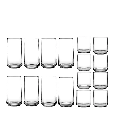 Anchor Hocking 16 Piece Finland Drinkware Set