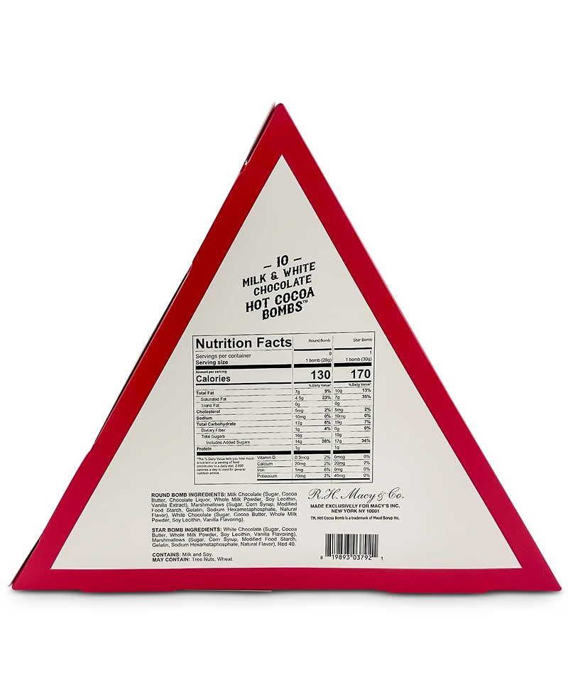 R.h. Macy & Co. Holiday Hot Cocoa Bombs, 10 Piece