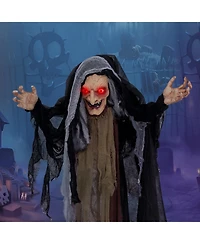 Life Size Animatronic Witch with Pre-Recorded Phrases