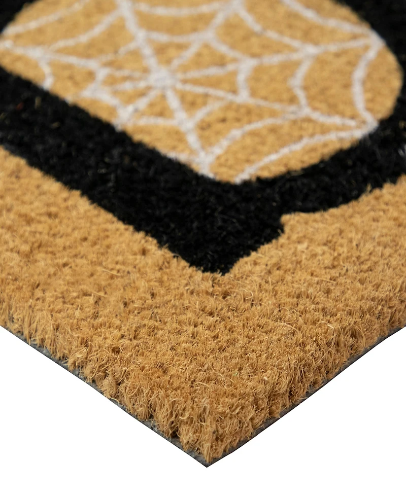 Northlight Natural Coir "Boo" Halloween Doormat, 18" x 30"