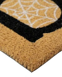 Northlight Natural Coir "Boo" Halloween Doormat, 18" x 30"