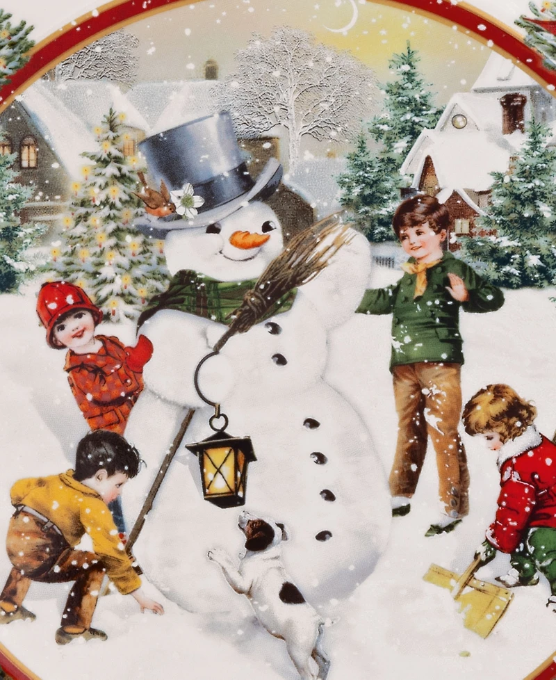 Villeroy & Boch Toy's Fantasy Building a Snowman Large Bowl