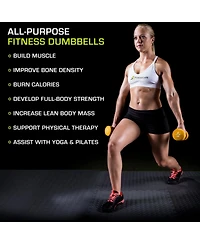 Neoprene Dumbbells, 6lbs, Set of 2