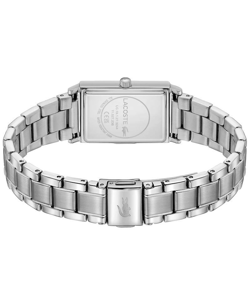 Lacoste Women's Catherine Silver Stainless Steel Bracelet Watch 20.70mm