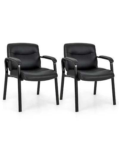 Waiting Room Chair No Wheels Set of 2