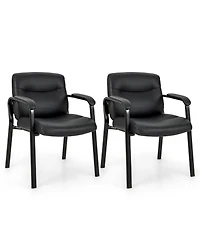 Waiting Room Chair No Wheels Set of 2