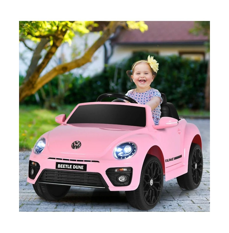 Volkswagen Beetle Kids Electric Ride On Car with Remote Control