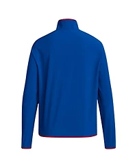 Adidas Men's Royal Kansas Jayhawks Coaches Sideline Half-Zip Jacket