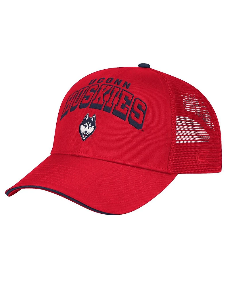 Colosseum Men's Red UConn Huskies Wyatt Adjustable Hat