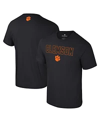 Colosseum Men's Black Clemson Tigers Color Pop Active Blend T-Shirt