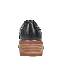 Earth Women's Lindy Block Heel Slip-On Penny Loafers