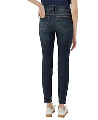 Jag Women's Cecilia Mid Rise Skinny Pants Plus