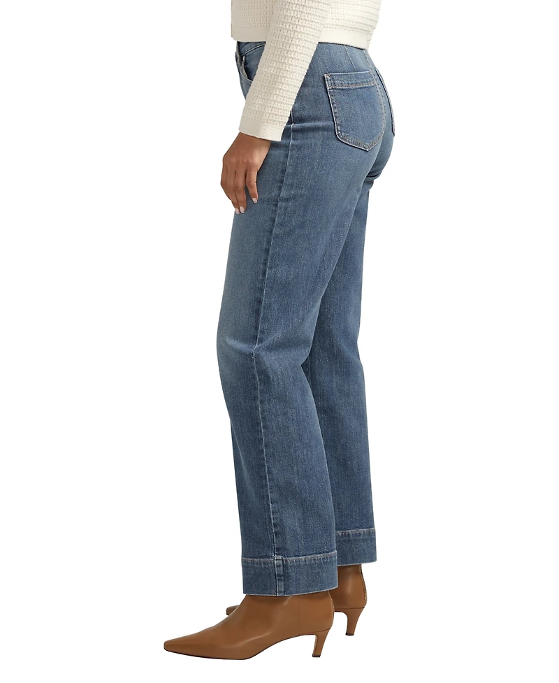 Jag Women's Sophia High Rise Wide Leg Jeans