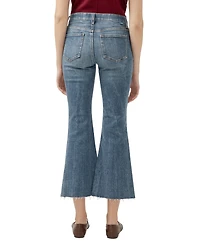 Jag Women's Kait Mid Rise Kick Flare Leg Jeans