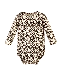 Hudson Baby Girls Thermal Long Sleeve Bodysuits