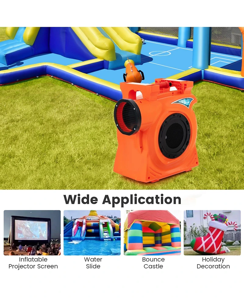 2200W 3 Hp Commercial Air Blower for Giant Outdoor Inflatable Bounce House