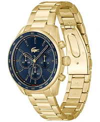 Lacoste Men's Boston Ionic Plated Thin Gold Steel Watch 42mm