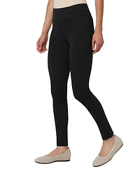 Hue Women's Mid-Rise Tech Pocket Leggings