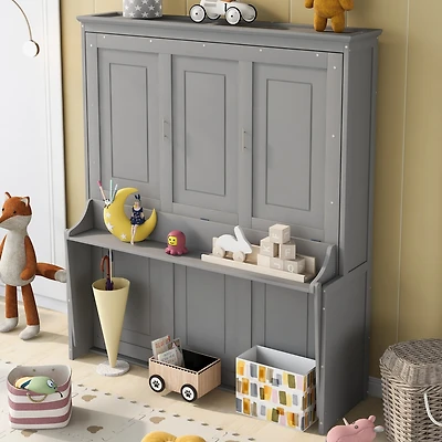 Streamdale Queen Murphy Bed With A Shelf