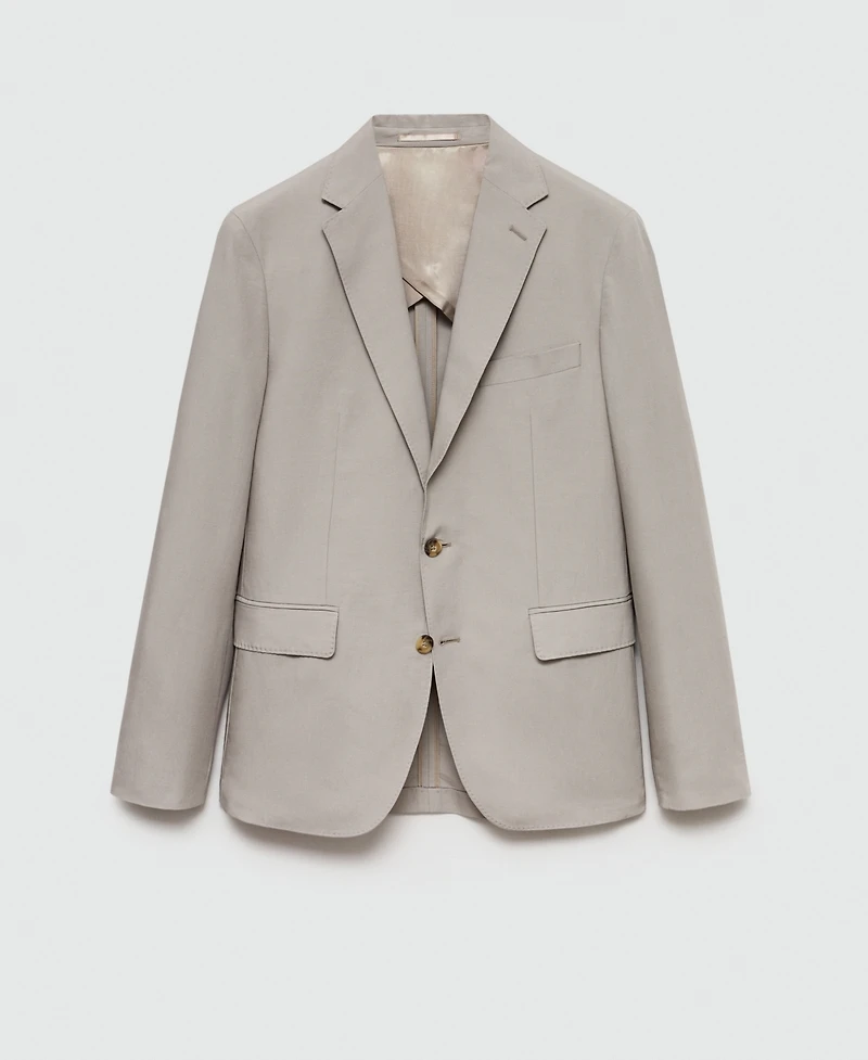 Mango Men's Blend Suit Jacket